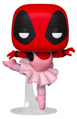  Funko POP Marvel: Deadpool 30th  Ballerina Deadpool Bobble-Head (9,5 )