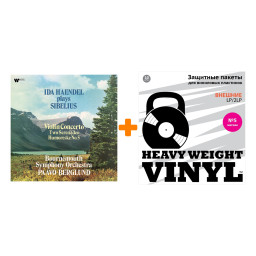 HAENDEL IDA WITH BOURNEMOUTH SYMPHONY ORCHESTRA  Sibelius  Violin Concerto, 2 Serenades, Humoreske No. 5  LP + ������ ������� �5 ������ 10 �� �����