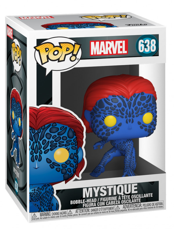 Фигурка Funko POP: Marvel – Mystique Bobble-Head (9,5 см)