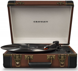   Crosley Executive Portable (Brown & Black) (CR6019D-BR)