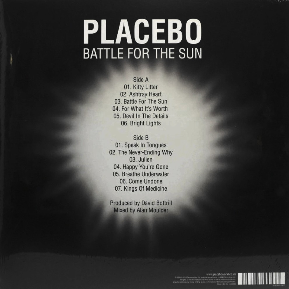 Placebo � Battle For The Sun (LP)