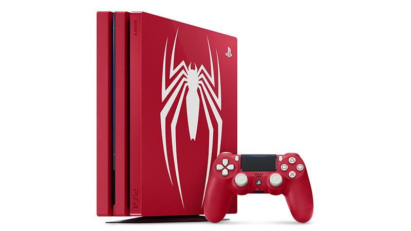   PlayStation 4 Pro (1TB) (CUH-7108) - Limited Edition +  Marvel -