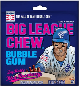   Big League Chew  Strawberry Blue Raspberry