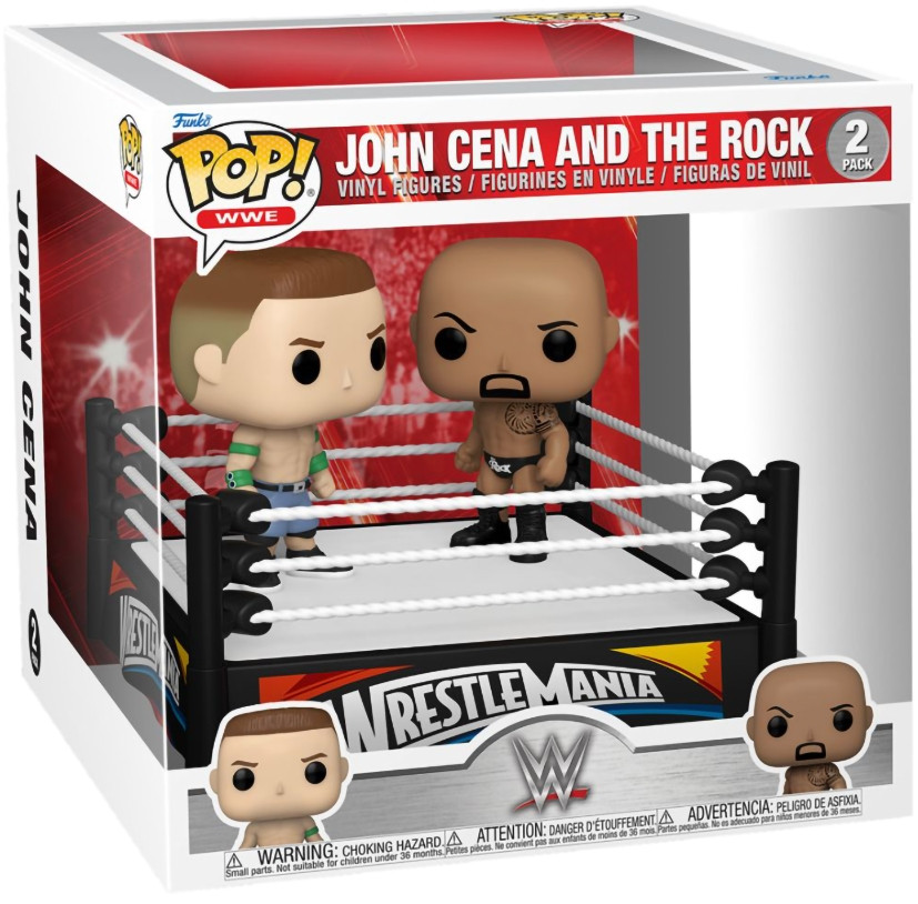 ������� Funko POP WWE: Wrestlemania � John Cena And The Rock (9,5 ��) (2 ��)