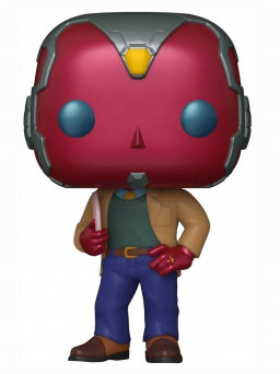  Funko POP Marvel: Wanda / Vision  70s Vision Bobble-Head (9,5 )