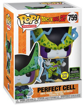  Funko POP Animation: Dragon Ball Z  Perfect Cell Glows In The Dark Exclusive (9,5 )