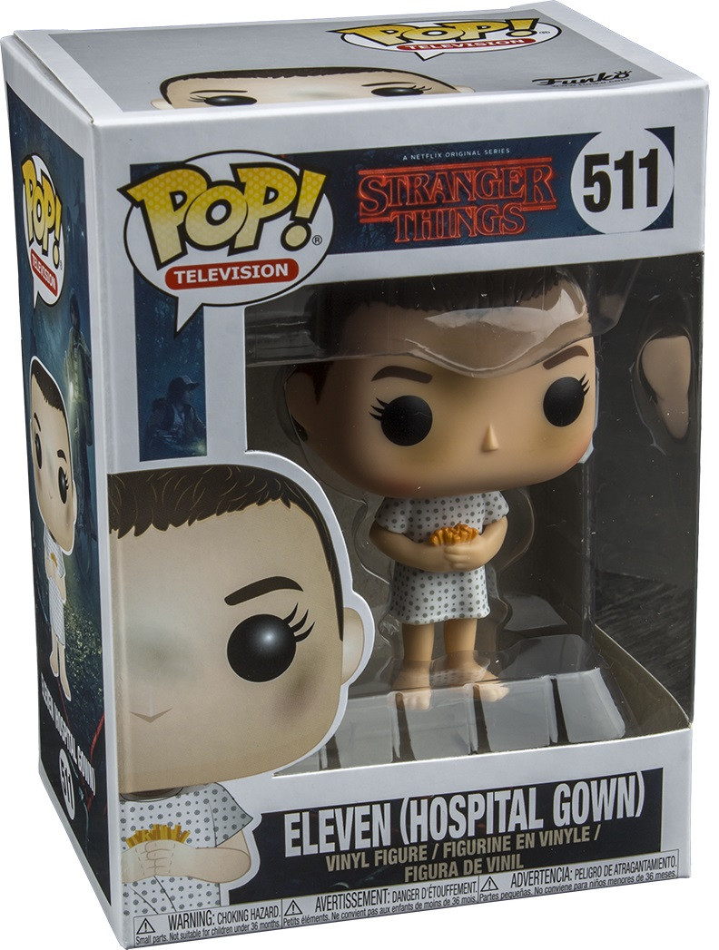  Funko POP Television: Stranger Things  Eleven Hospital Gown (9,5 )