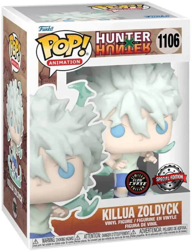 ������� Funko POP Animation: Hunter x Hunter � Killua With Chase Exclusive (9,5 ��)