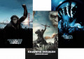 Планета обезьян / Восстание планеты обезьян / Планета обезьян: Революция (3 DVD)