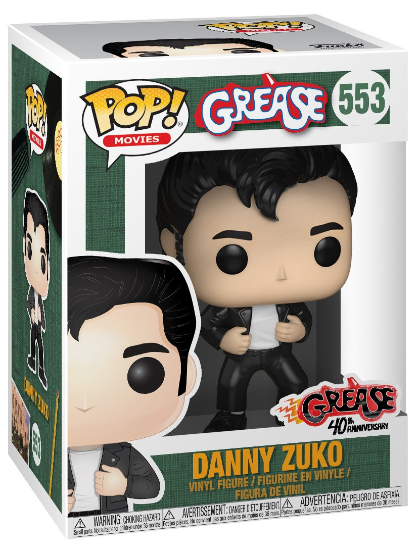 Фигурка Funko POP Movies: Grease – Danny Zuko (9,5 см)