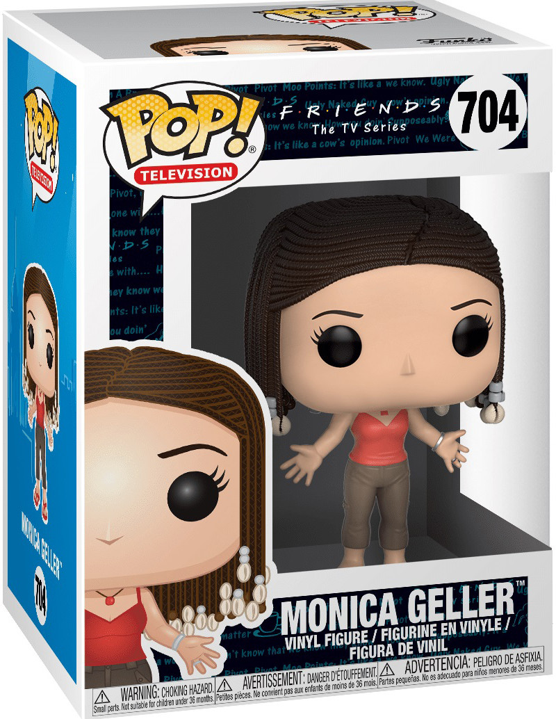  Funko POP Television: Friends The TV Series W2  Monica Geller With Chase (9,5 )
