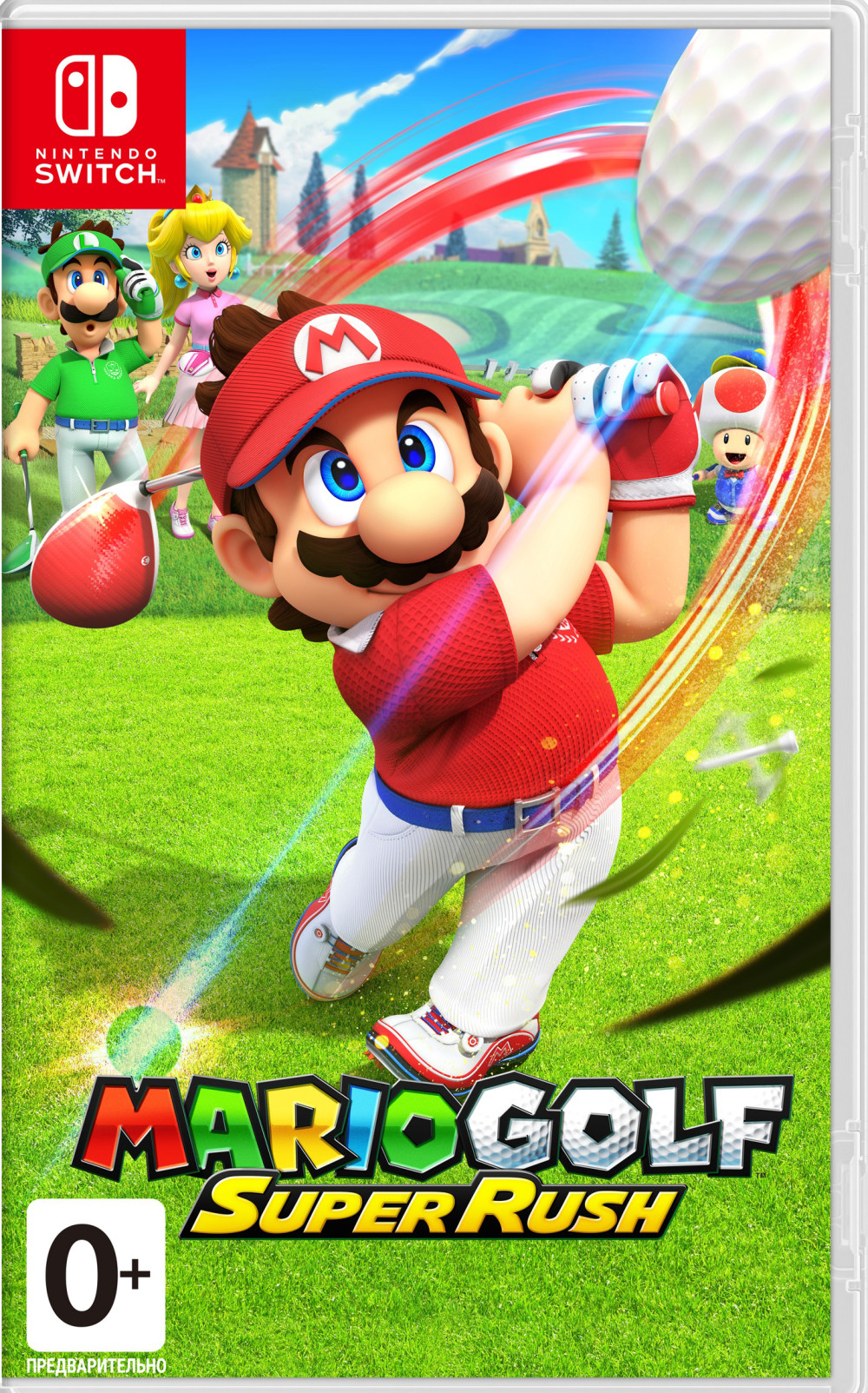 Набор Mario Golf: Super Rush (игра + футболка Donkey Kong S)
