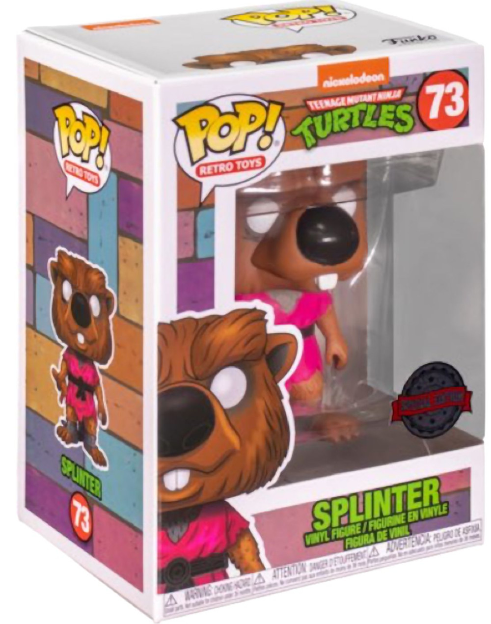  Funko POP Television: Teenage Mutant Ninja Turtles – Splinter (9,5 )