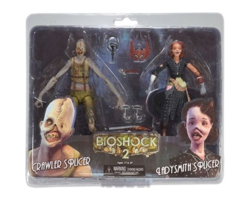   Bioshock Splicer Ladysmith and Crawler 2 Pack (18 )