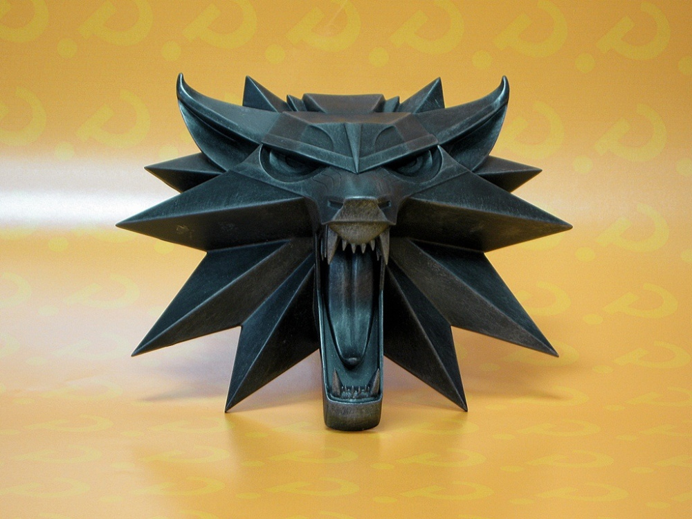 Настенное скульптурное украшение The Witcher 3: Wild Hunt – Wolf Wall Sculpture