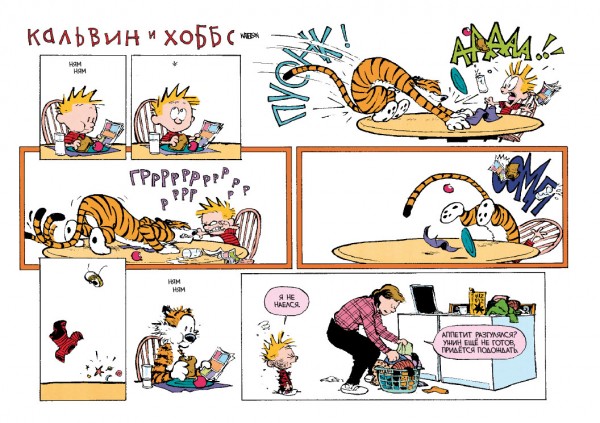 Комикс Кальвин и Хоббс: Здесь повсюду сокровища