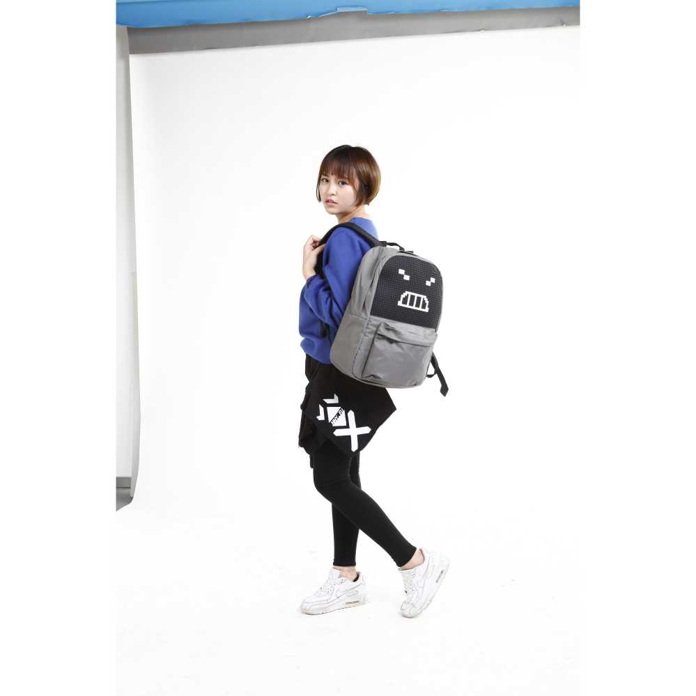     (Classic school pixel backpack) WY-A013 ()