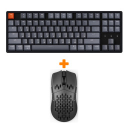 ����� �Keychron K8� (���� M1 black, ���������� K8 Gateron Brown Switch)
