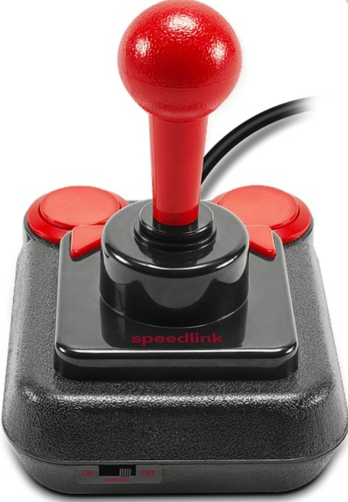  Speedlink Competition Pro Extra USB Joystick  Anniversary  PC (SL-650212-BKRD)