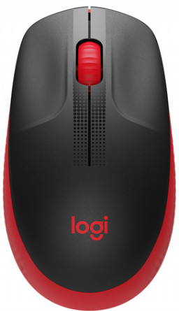  Logitech Wireless Mouse M190 Red   PC