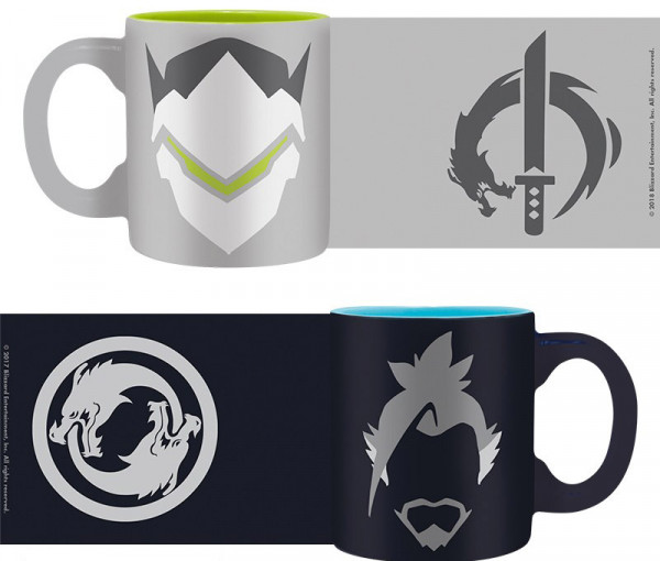 Набор кружек Overwatch: Hanzo & Genji (2-Pack)