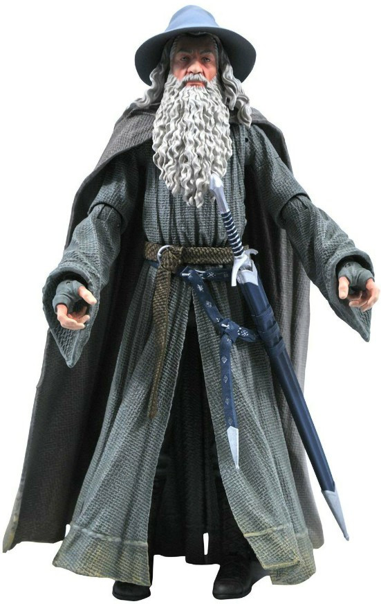  Deluxe Action Figure: The Lord Of The Rings  Gandalf [Series 4] (18 )