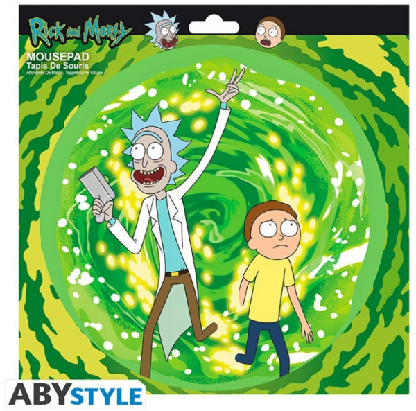 Коврик для мыши Rick And Morty: Portail