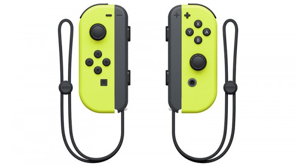 Набор контроллеров Joy-Con для Nintendo Switch (неоновый желтый)