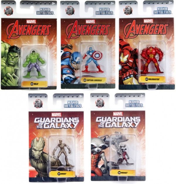 Фигурка Nano Metalfigs: Marvel в блистере (в ассортименте)