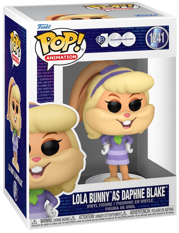 Фигурка Funko POP Animation: Warner Bros 100th Anniversary – Lola Bunny As Daphne Blake (9,5 см)