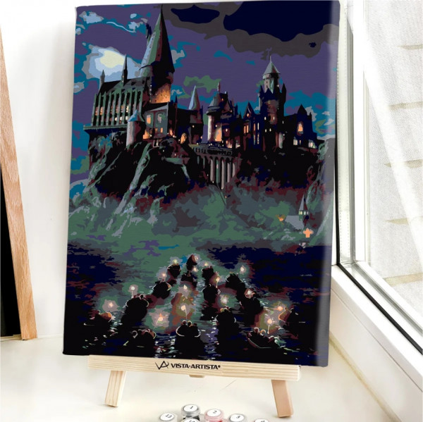 Картина по номерам: Harry Potter – Прибытие в Хогвардс