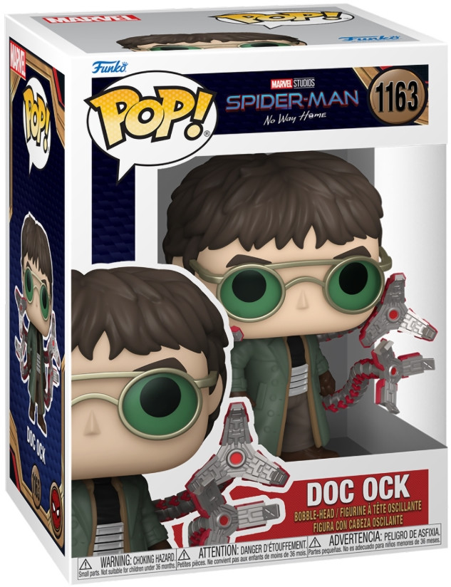 Фигурка Funko POP Marvel: Spider-Man No Way Home – Doc Ock Bobble-Head (9,5 см)