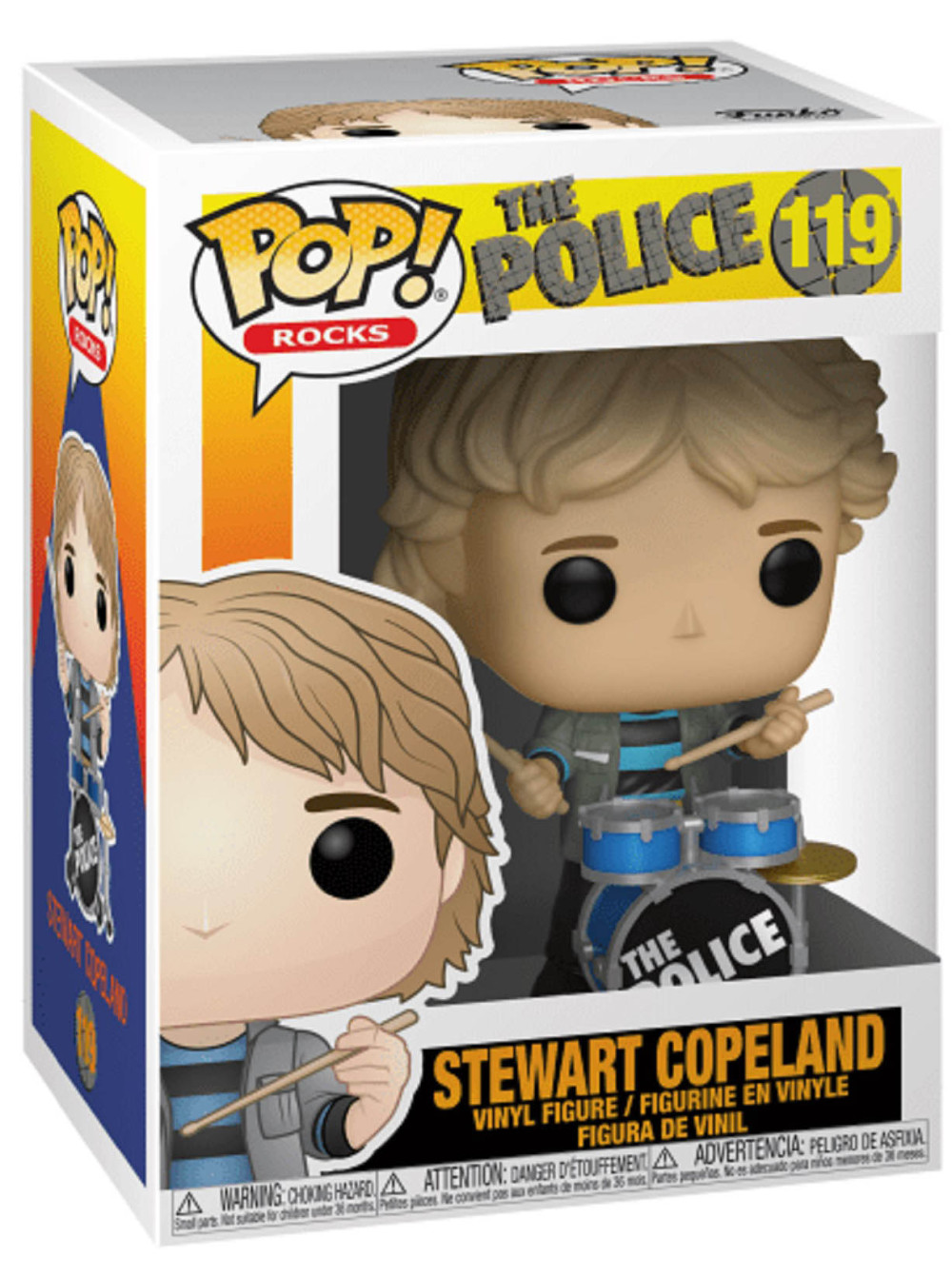  Funko POP Rocks: The Police  Stewart Copeland (9,5 )