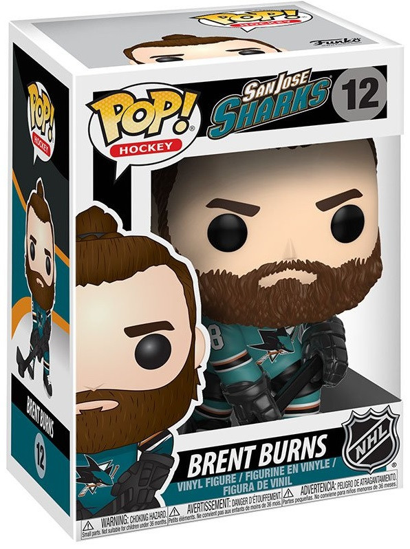  Funko POP Hockey: NHL  San Jose Sharks  Brent Burns (9,5 )