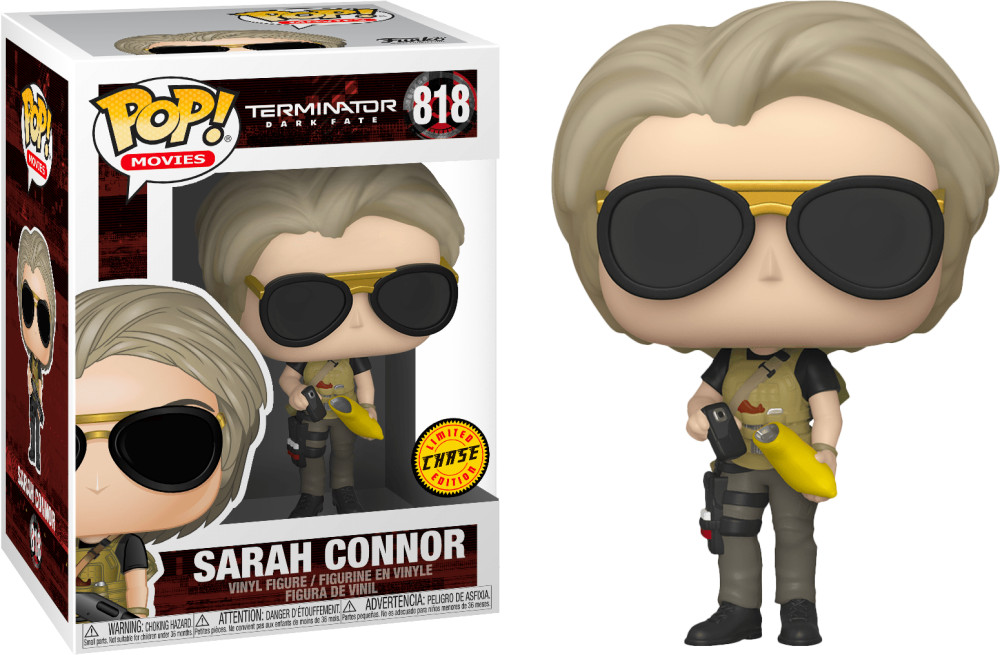 ������� Funko POP Movies: Terminator Dark Fate &ndash; Sarah Connor With Chase (9,5 ��)