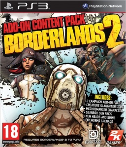 Borderlands 2. Add-On Content Pack.  [PS3]