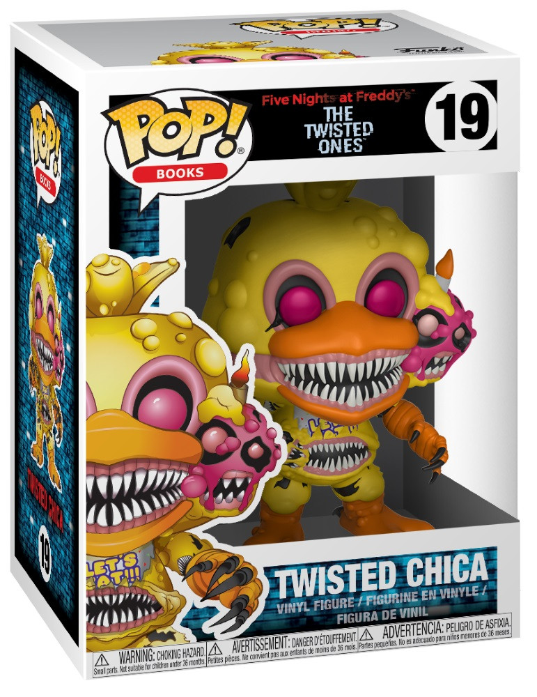  Funko POP Books: Five Nights At Freddy's The Twisted Ones  Twisted Chica (9,5 )
