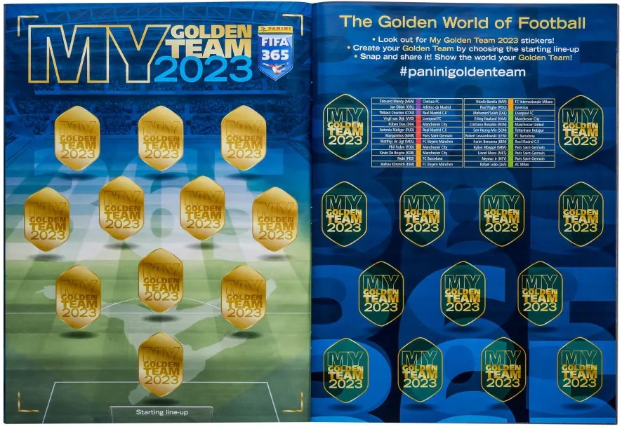 Альбом для наклеек FIFA 365 2023