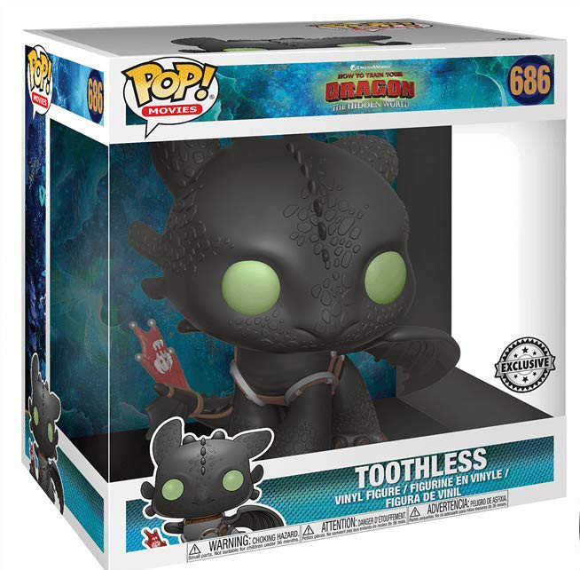  Funko POP Movies: How To Train Your Dragon 3  Toothless (25,4 )