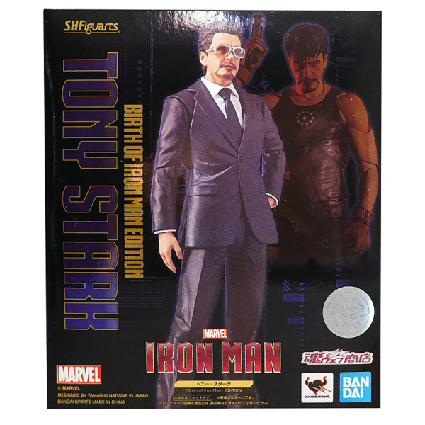 Фигурка S.H.Figuarts: Marvel Iron Man – Tony Stark Birth Of Iron Man Edition (15 см)