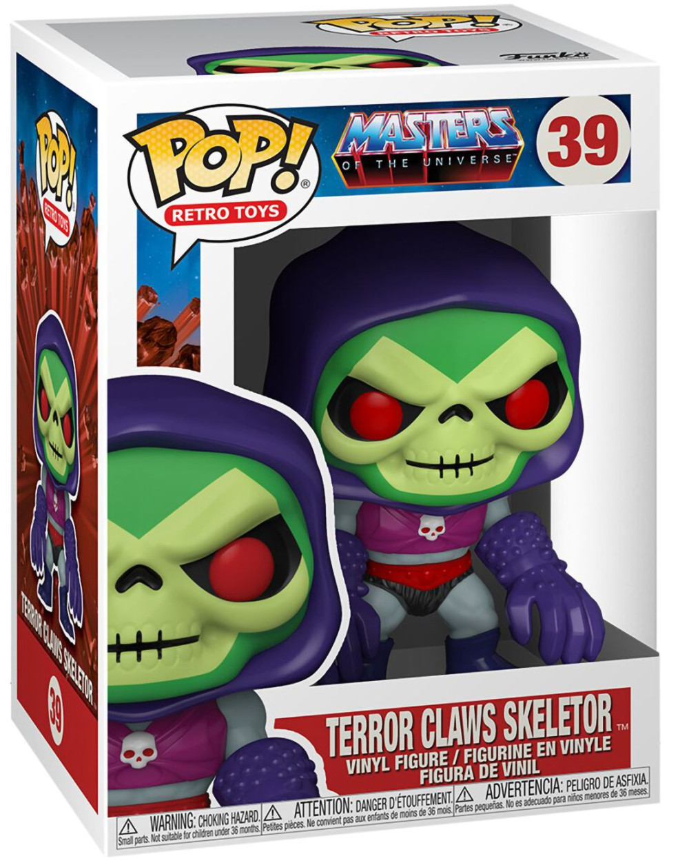  Funko POP Retro Toys Masters Of The Universe: Terror Claws Skeletor (9, 5 )