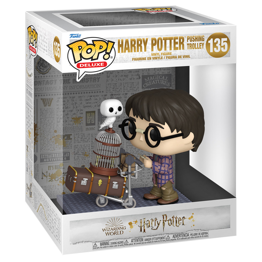  Funko POP: Harry Potter Anniversary  Harry Potter Pushing Trolley Exclusive (9,5 )