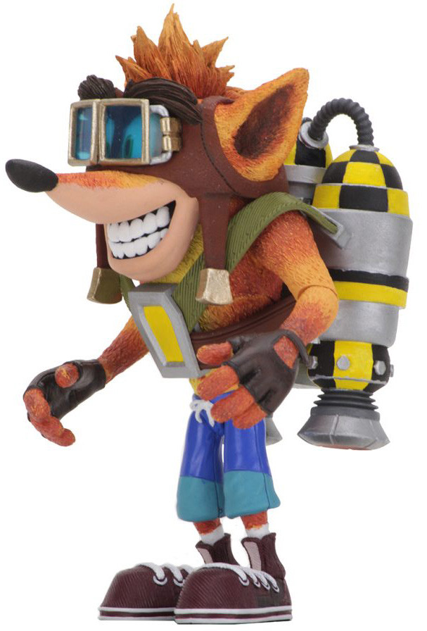  NECA: Crash Bandicoot  Deluxe Crash with Jetpack (17 )