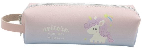 Пенал Magical Unicorn: Единорожка с подвесом (фиолетовый)