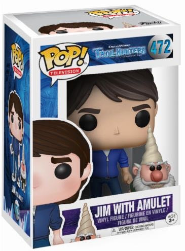  Funko POP Television: Trollhunters  Jim With Amulet (9,5 )