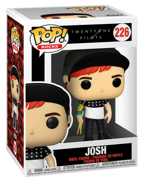 Фигурка Funko POP Rocks: Twenty One Pilots – Stressed Out Josh (9,5 см)