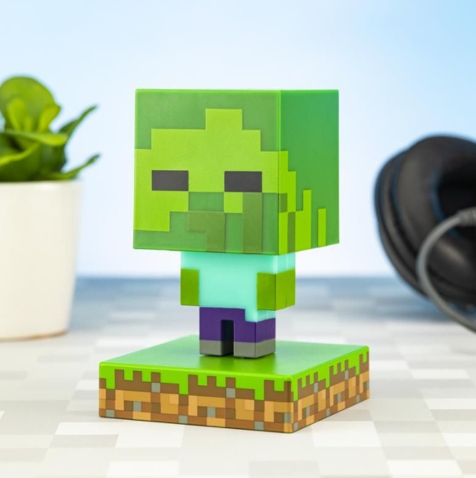 Светильник Minecraft: Zombie