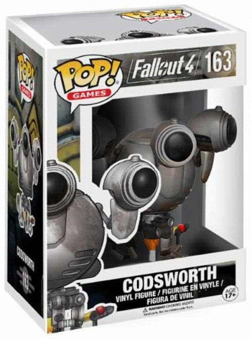  Funko POP Games: Fallout 4  Codsworth Exclusive (9,5 )