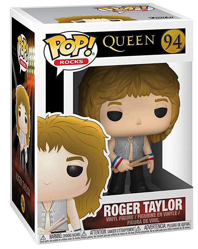 Funko POP Rocks: Queen  Roger Taylor (9,5 )
