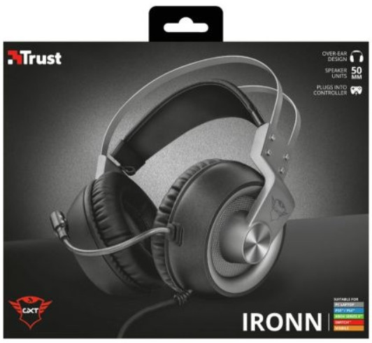 ��������� Trust GXT 430 Ironn Gaming Headset ������� ��������� ��� PC (23209)